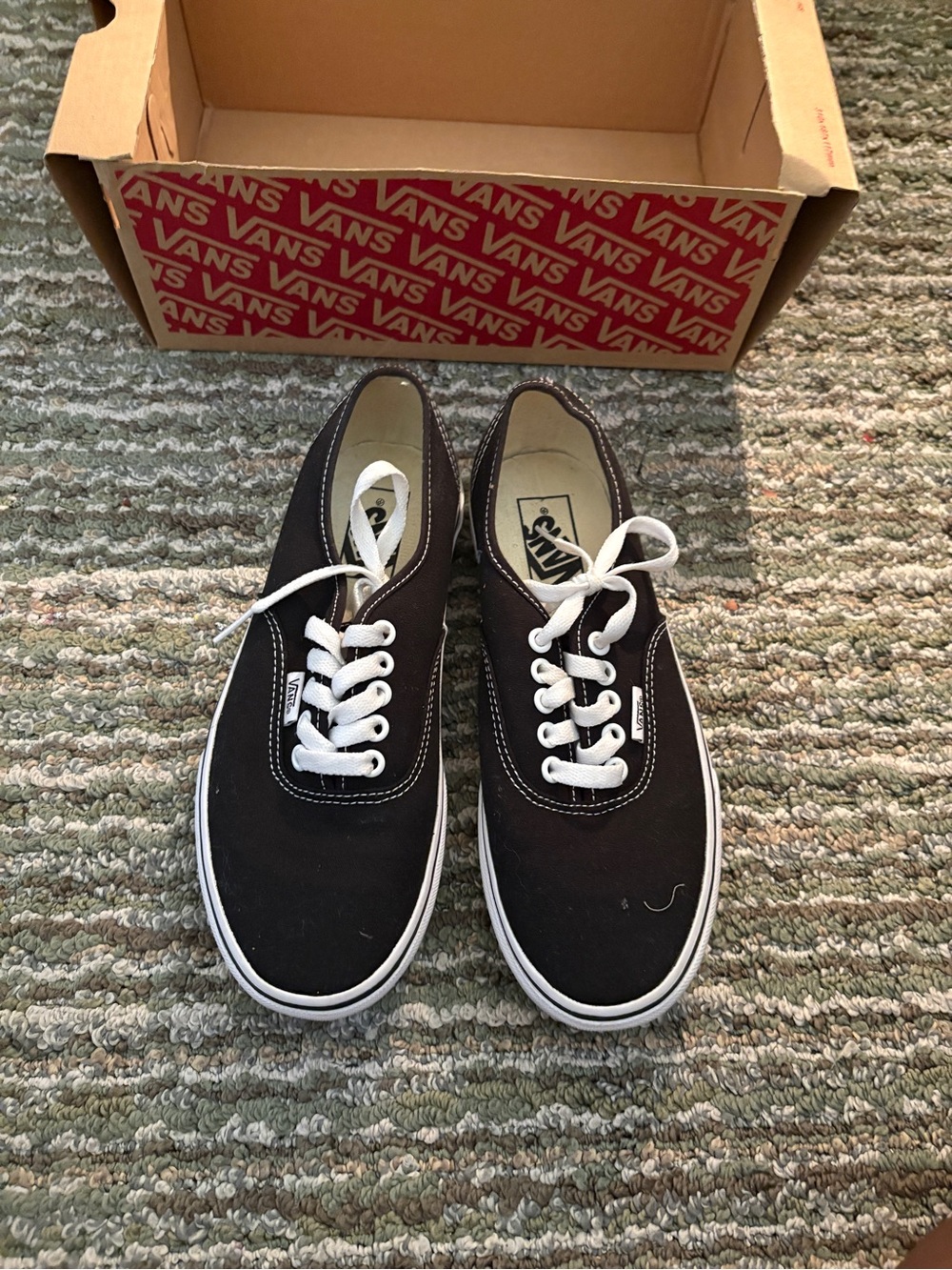 Vans authentic platform “black”